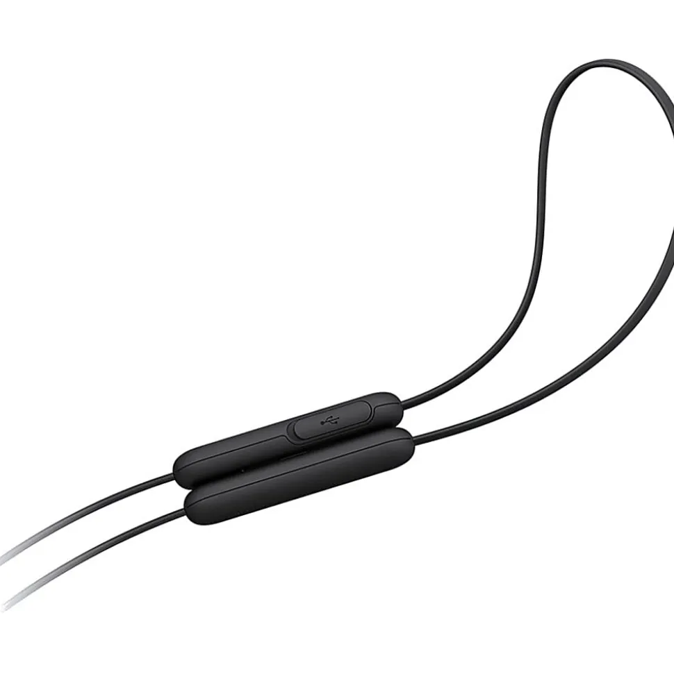 Sony WIC200 Wireless Earbuds, Black