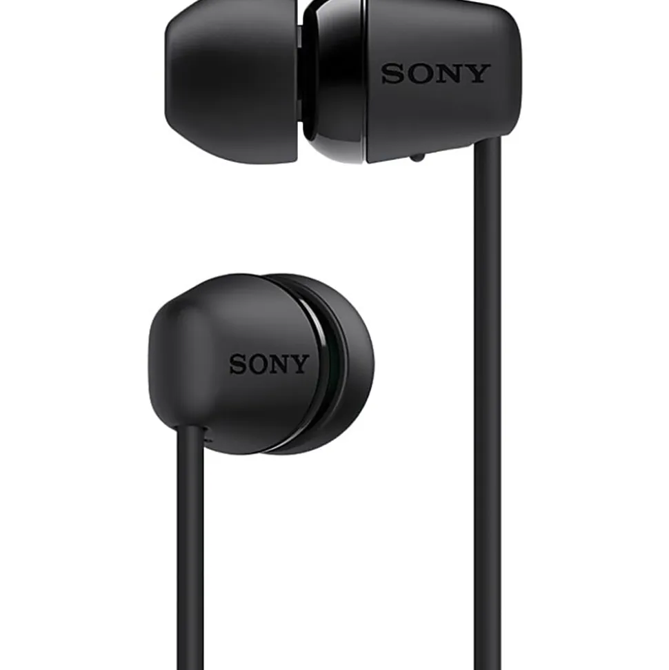 Sony WIC200 Wireless Earbuds, Black