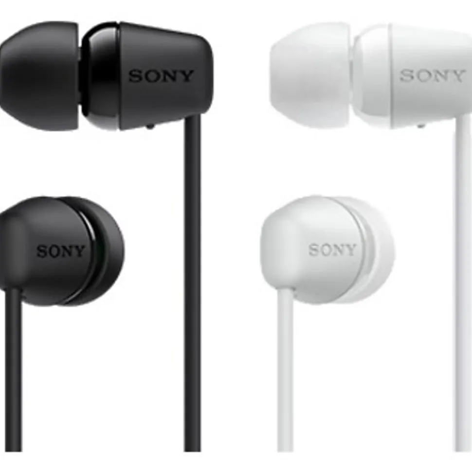 Sony WIC200 Wireless Earbuds, Black
