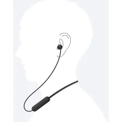 Sony WIC200 Wireless Earbuds, Black