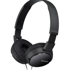 Sony® Wired On-Ear Headphones, Black, MDRZX110/BLK