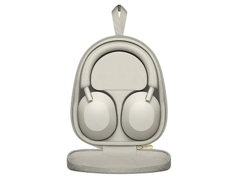 Sony® Wireless Premium Noise-Canceling Headphones, Silver, WH1000XM5/S
