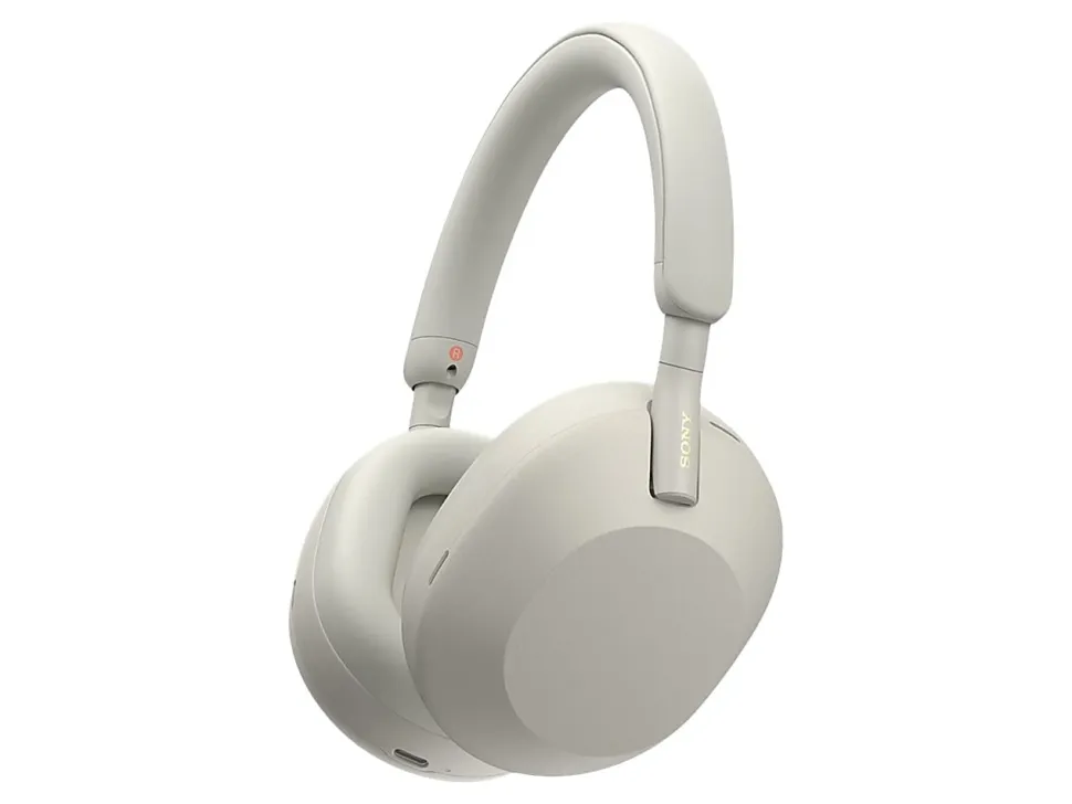 Sony® Wireless Premium Noise-Canceling Headphones, Silver, WH1000XM5/S