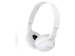 Sony® ZX On-Ear Monitor Headphones, White, MDRZX110AP/W