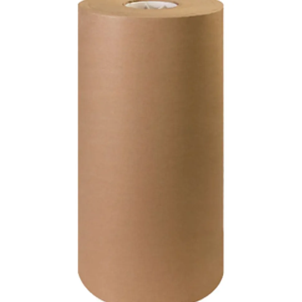 South Coast Paper 100% Recycled Kraft Paper Roll, 40 Lb, 18" x 900'