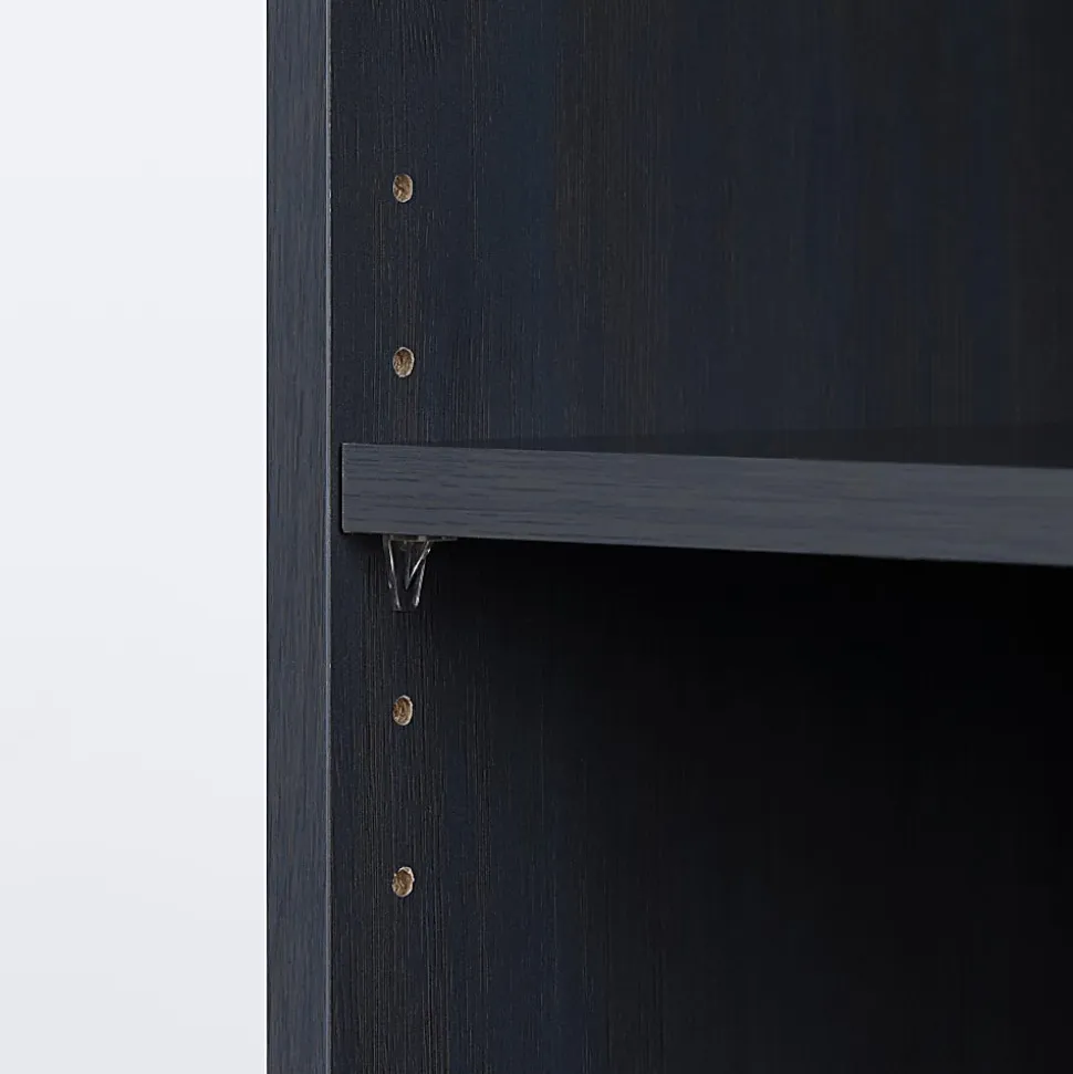 South Shore Axess 68-3/4"H 5-Shelf Narrow Bookcase, Blueberry