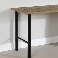 South Shore Ezra 59-1/2”W Rectangle Computer Desk, Nordik Oak, 14670
