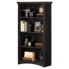 South Shore Gascony 57-3/4"H 4-Shelf Bookcase, Rubbed Black