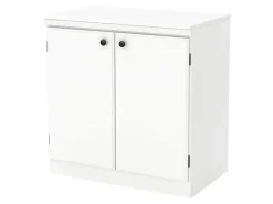 South Shore Morgan 2-Door Storage Cabinet, Pure White