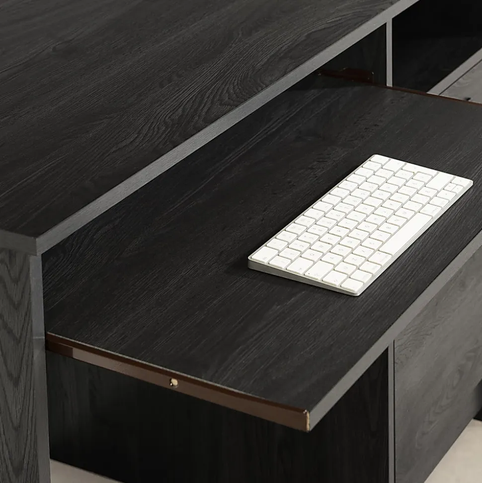 South Shore Tassio 45"W Computer Desk, Gray Oak