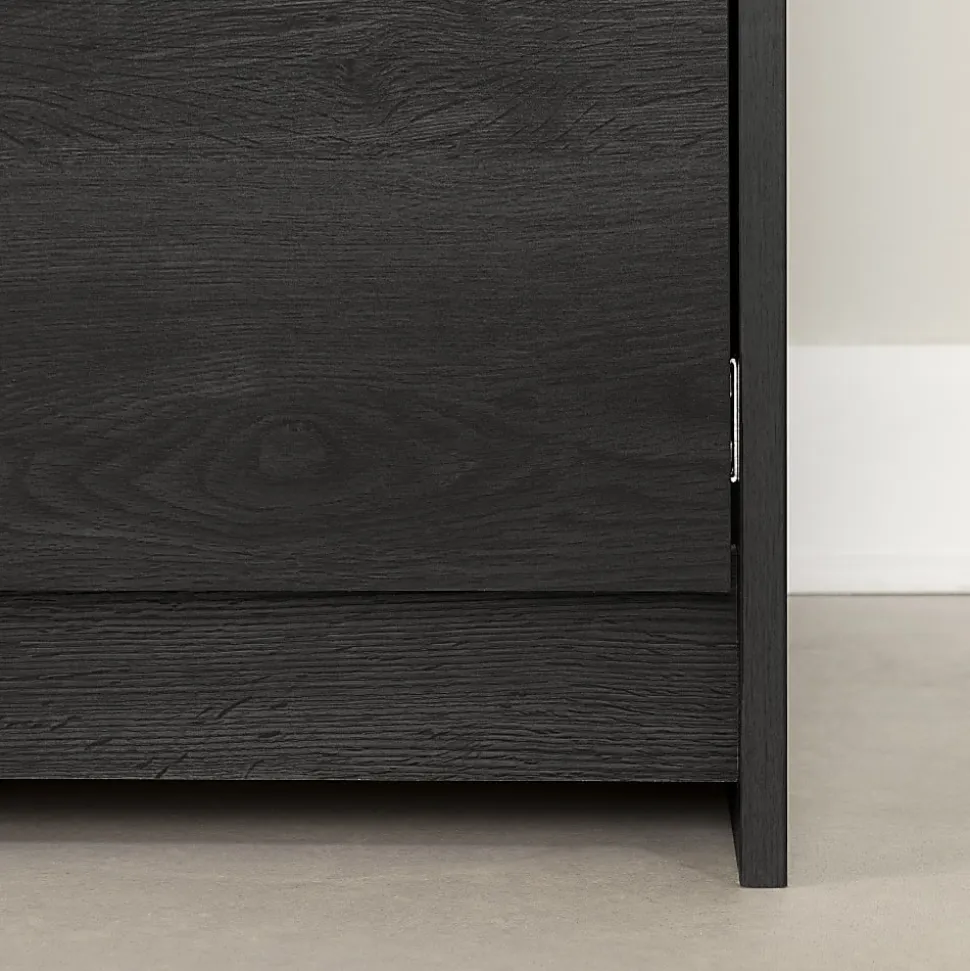 South Shore Tassio 45"W Computer Desk, Gray Oak