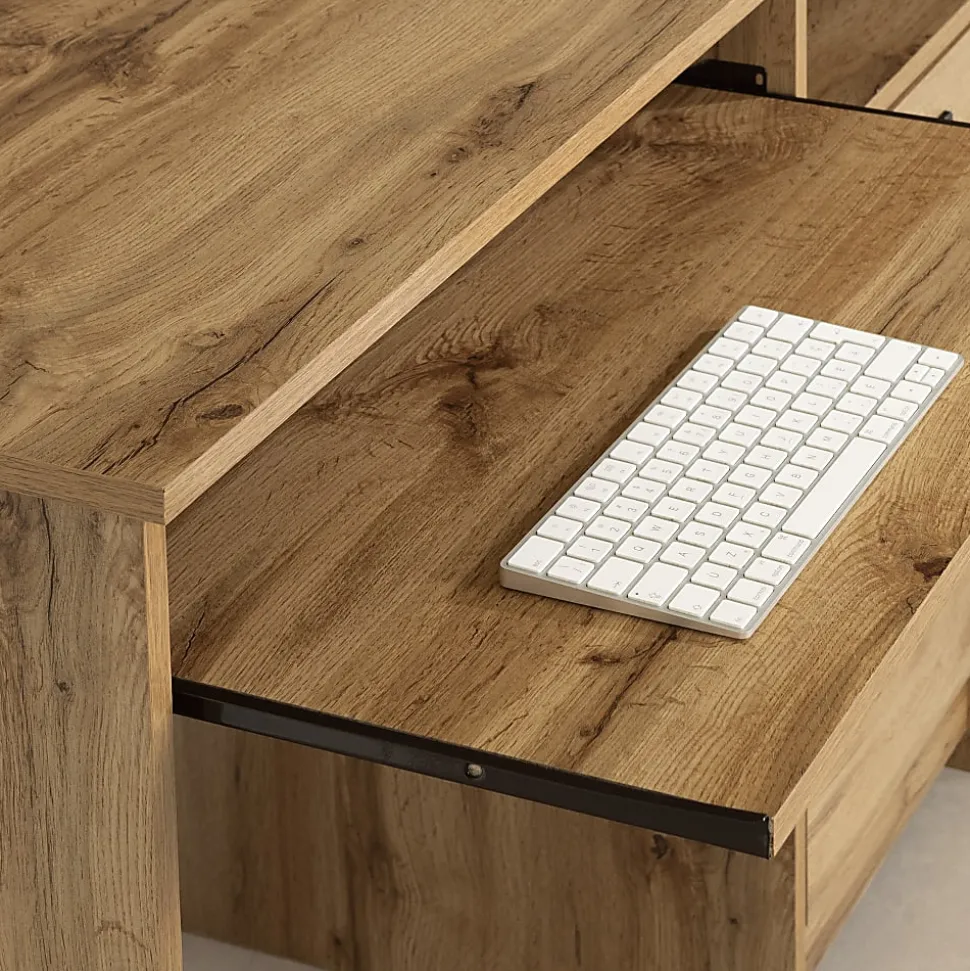 South Shore Tassio 44" W Rectangular Desk, Nordik Oak