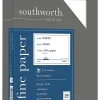 Southworth® 25% Cotton Business Paper, 8 1/2" x 11", 24 Lb, White, Box Of 500
