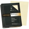 Southworth® 25% Cotton Business Paper, Letter Size (8 1/2" x 11"), 24 Lb, Wove, Ivory, Case Of 500 Sheets