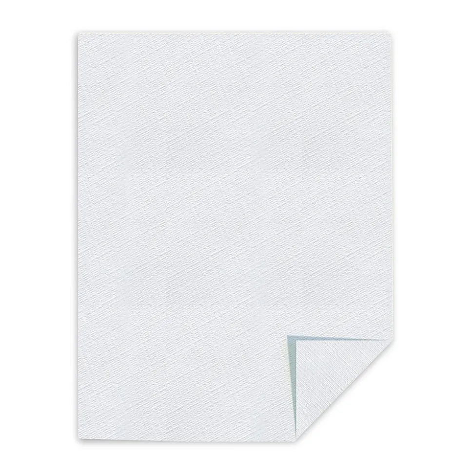 Southworth® 25% Cotton Linen Business Paper, White, Letter (8.5" x 11"), 100 Sheets Per Pack, 24 Lb, 94 Brightness