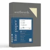 Southworth® 25% Cotton Linen Business Paper, Ivory, Letter (8.5" x 11"), 100 Sheets Per Pack, 24 Lb, 94 Brightness