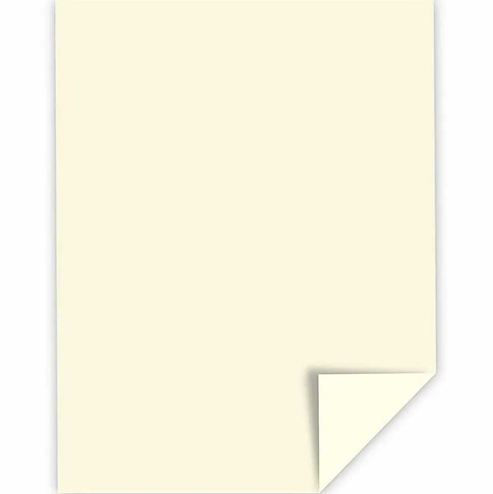 Southworth® 25% Cotton Linen Business Paper, Ivory, Letter (8.5" x 11"), 100 Sheets Per Pack, 24 Lb, 94 Brightness
