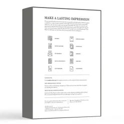 Southworth® 25% Cotton Linen Business Paper, Ivory, Letter (8.5