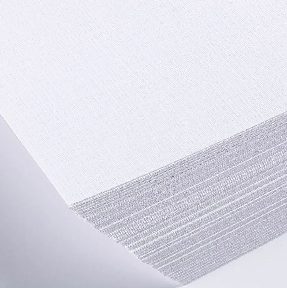 Southworth® Cotton Linen Business Multi-Use Printer & Copy Paper, White, Letter (8.5" x 11"), 250 Sheets Per Pack, 32 Lb, 92 Brightness