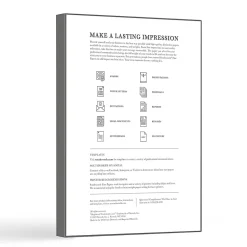 Southworth® 100% Cotton Résumé Paper, 8 1/2