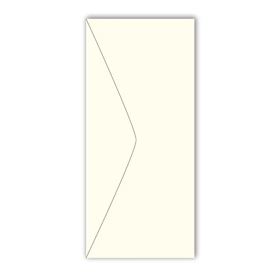 Southworth® #10 Envelopes,100% Cotton, 24 Lb, Gummed Seal, 100% Recycled, Ivory, Pack Of 50