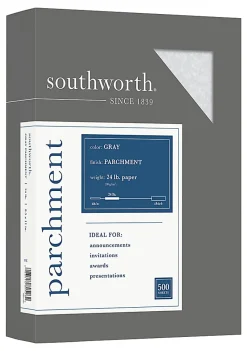 Southworth® Parchment Specialty Paper, 24 Lb., 8 1/2