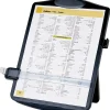 Sparco Adjustable Easel Document Holder - 10" x 2" x 14" - 1 Each - Black