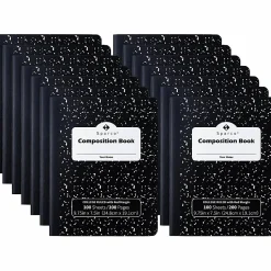 Sparco™ Composition Notebook, College Ruled, 100 Sheets, Pack Of 12
