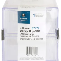 Sparco® 2-Drawer Storage Organizer, 6