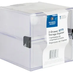 Sparco® 2-Drawer Storage Organizer, 6