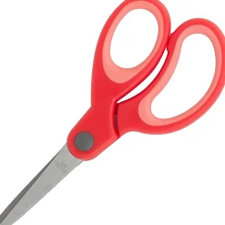 Sparco Kids' Blunt End Scissors, 5", Rounded Tip, Assorted Colors, Pack Of 12 Scissors