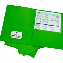 Sparco Letter Pocket Folder - 8 1/2