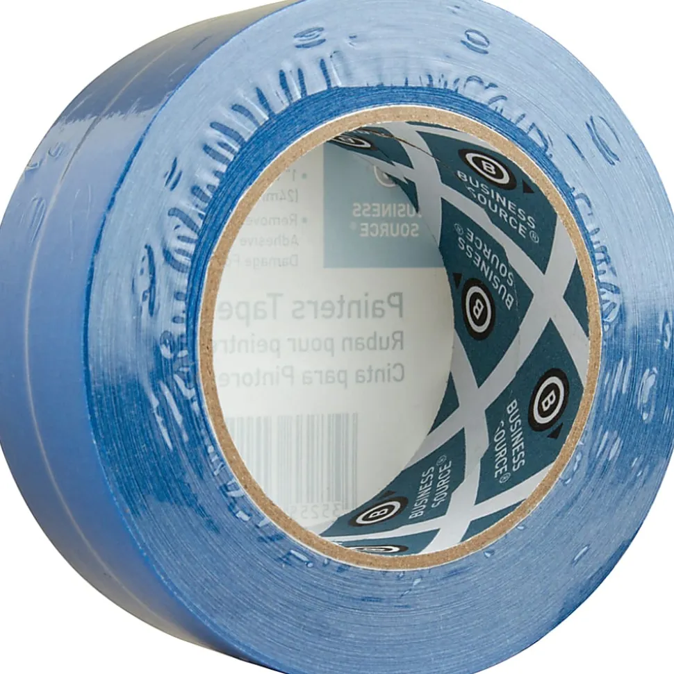 Sparco Multisurface Painter's Tape, 2" x 60 Yd., Smooth Finish, Blue, Pack Of 2