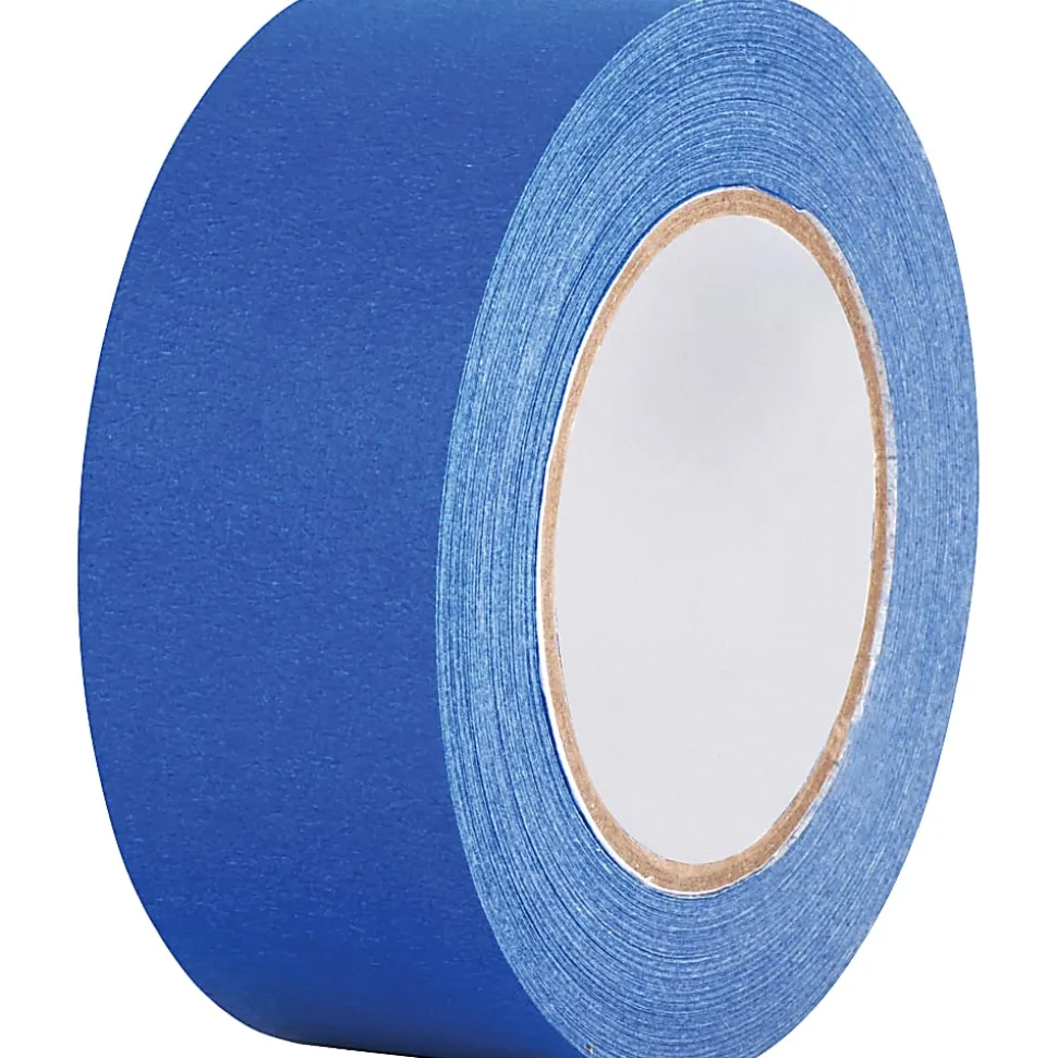 Sparco Multisurface Painter's Tape, 2" x 60 Yd., Smooth Finish, Blue, Pack Of 2