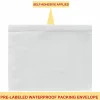 Sparco Plain Back 7" Envelopes - Packing List - 7"x 5 1/2" - 70 g/m² - Self-adhesive Seal - Paper, Low Density Polyethylene (LDPE) - 1000/Box - White