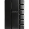 Sparco Plastic 9-Compartment Storage Organizer, 1 4/16" x 14" x 9 6/16", Black