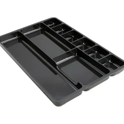 Sparco Plastic 9-Compartment Storage Organizer, 1 4/16