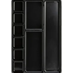 Sparco Plastic 9-Compartment Storage Organizer, 1 4/16