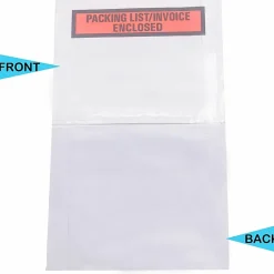 Sparco Pre-Labeled Waterproof Packing Envelopes - Packing List - 4 1/2