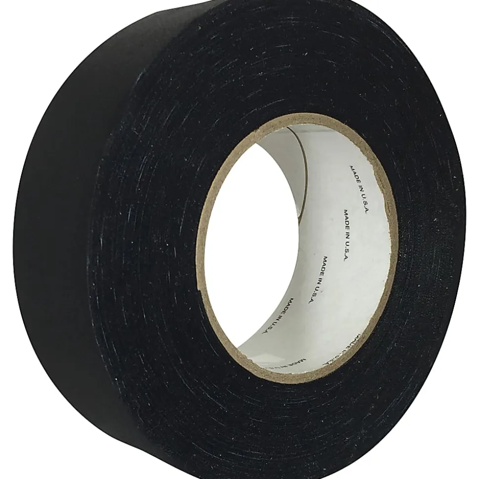 Sparco Premium Gaffer Tape - 60 yd Length x 2" Width x 11.5 mil Thickness - Black - 1 Roll