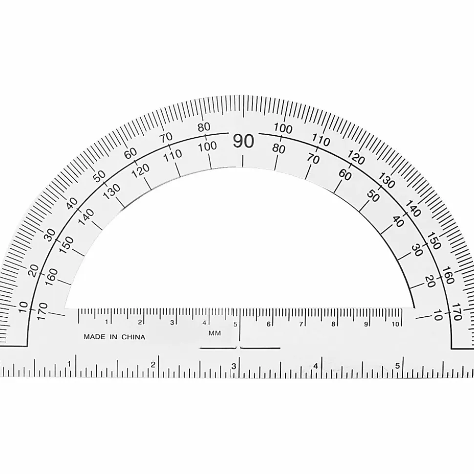 Sparco™ Professional Protractor, Clear