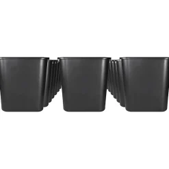 Sparco Rectangular Wastebasket, 7 gal Capacity, Rectangular, 15