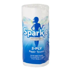 Sparkle® Professional Series by GP PRO 2-Ply Kitchen Paper Towels, 70 Sheets Per Roll, Pack Of 30 Rolls