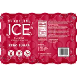 Sparkling Ice Fruit Frenzy Sparkling Water Variety Pack, 17 Oz, Pack Of 24 Bottles