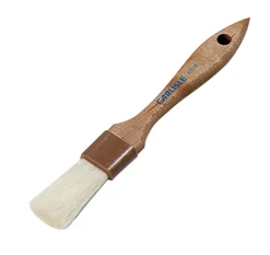 Sparta Boar-Bristle Brushes, 1"W, Brown, Pack Of 12