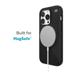 Speck Presidio® 2 Grip MagSafe® Case For iPhone® 14 Pro, Black, 150146-D143