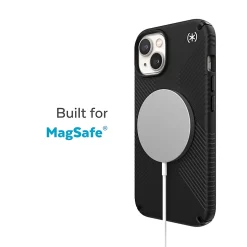 Speck Presidio® 2 Grip MagSafe® Case For iPhone® 14 Plus, Black, 150117-D143