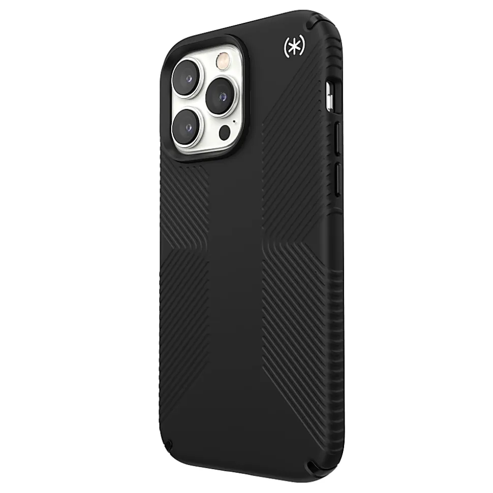 Speck Presidio® 2 Grip MagSafe® Case For iPhone® 14 Pro Max, Black, 150088-D143