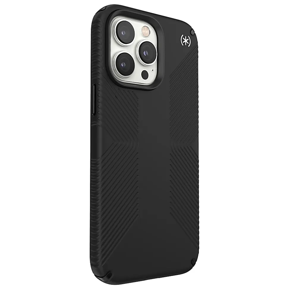 Speck Presidio® 2 Grip MagSafe® Case For iPhone® 14 Pro Max, Black, 150088-D143