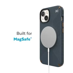 Speck Presidio2 Grip MagSafe iPhone® 14 Case, Charcoal, 150059-3068
